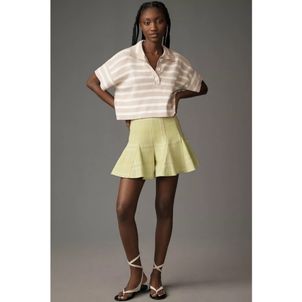 Maeve for Anthropologie Skirty Godet Skort